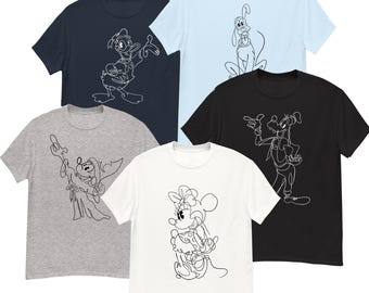 Camisetas, sudaderas y sudaderas familiares con dibujos de Disney. ¡Mickey, Minnie, Donald, Goofy y más!