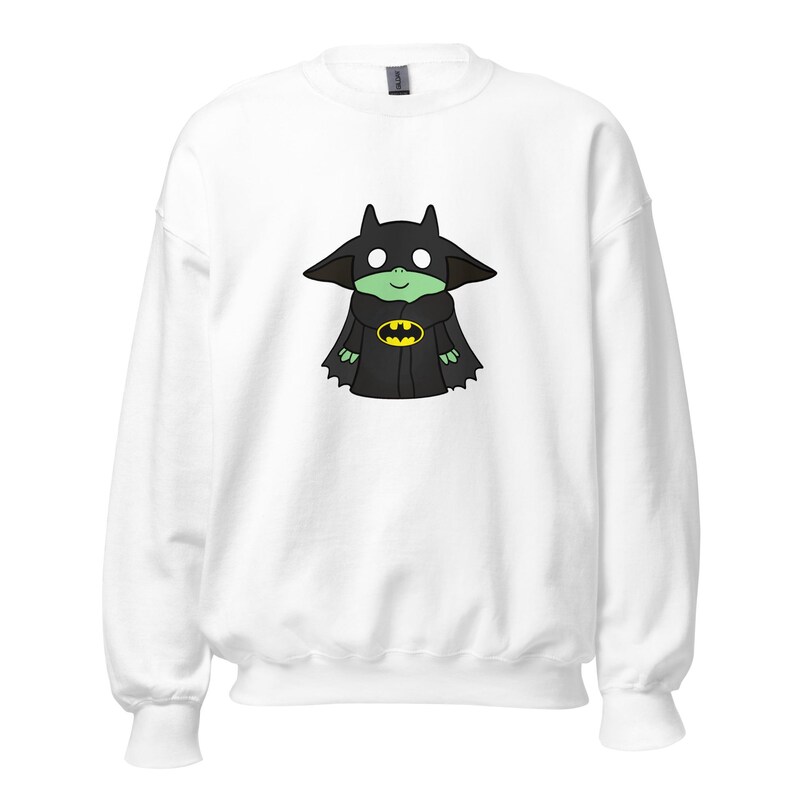 Baby Yoda Batman Crewneck Sweatshirt