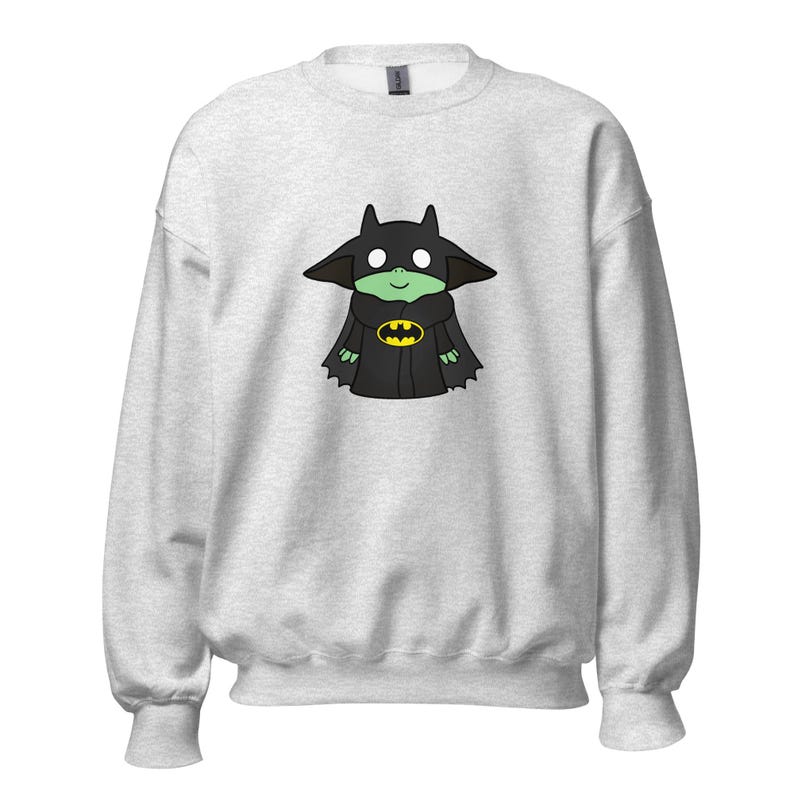 Baby Yoda Batman Crewneck Sweatshirt