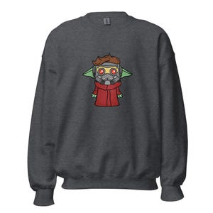 Baby Yoda Starlord Crewneck Sweatshirt