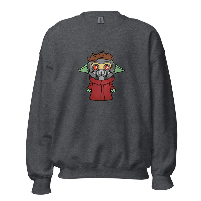 Baby Yoda Starlord Crewneck Sweatshirt