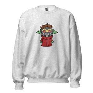 Baby Yoda Starlord Crewneck Sweatshirt