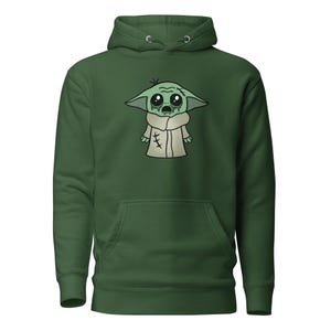 Baby Yoda Zombie Hoodie