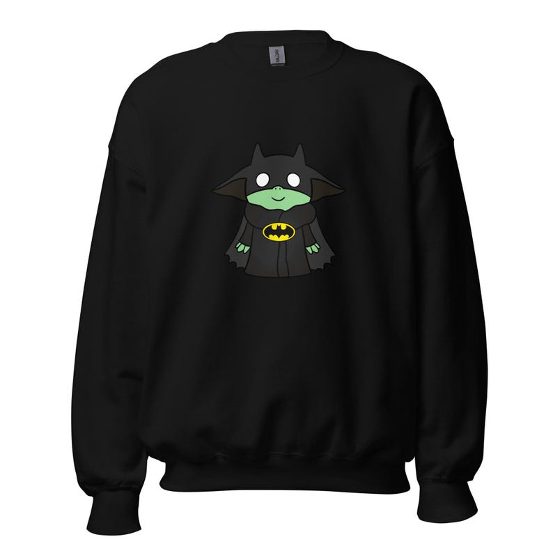 Baby Yoda Batman Crewneck Sweatshirt