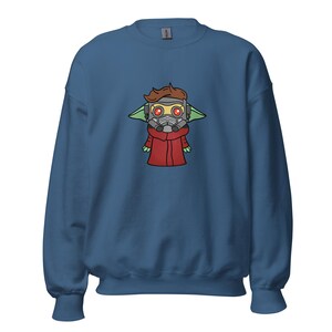 Baby Yoda Starlord Crewneck Sweatshirt
