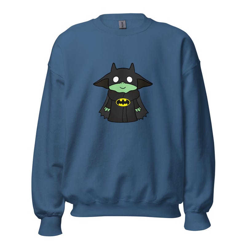 Baby Yoda Batman Crewneck Sweatshirt