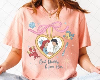 Disney Ariel Pero Papá Lo Amo PNG, Descarga Digital de La Sirenita y el Príncipe, Archivo PNG de Princesa Coqueta de Disney, Viaje a Disney