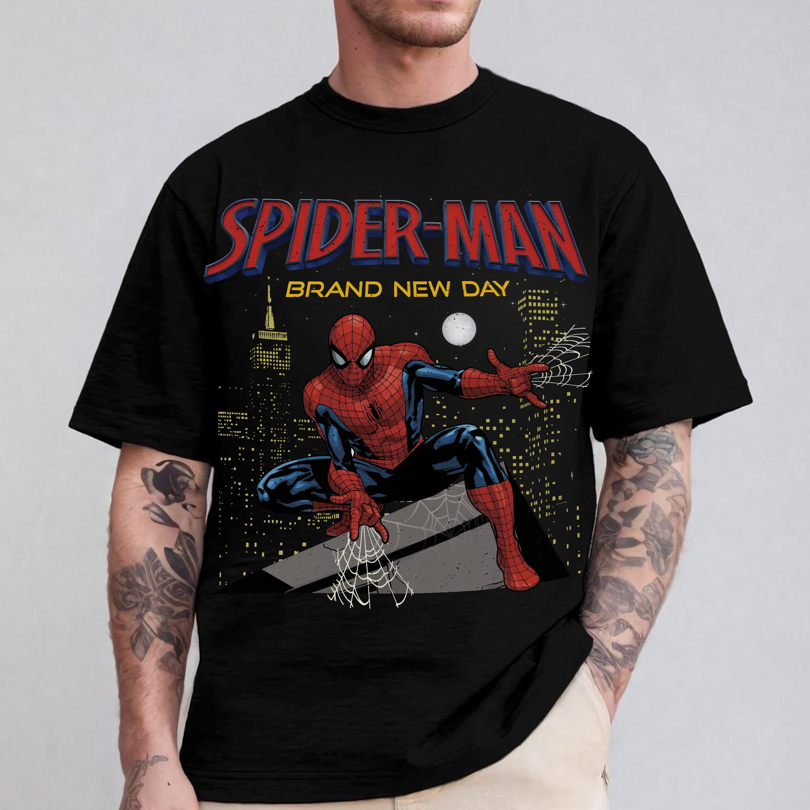 Spiderman t shirt vintage - Etsy 日本
