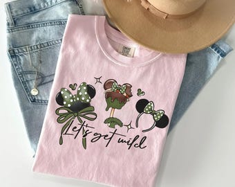 Animal Kingdom PNG, Disney Safari Mode PNG, Let's Get Wild PNG, Magic Kingdom, Descarga digital Mickey Minnie Leopardo Coquette Bows PNG
