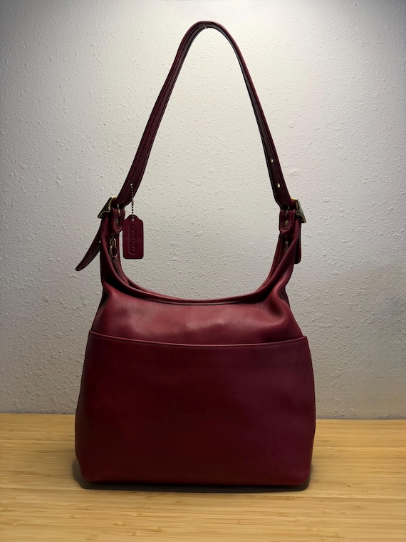 Coach Legacy Hobo Red (CJ779) - Etsy
