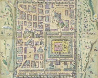 Jerusalén en tiempos de Cristo, imagen de ciudad renacentista