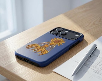 Funda resistente para teléfono con tapiz del cometa Halley de Bayeux / Ilustración histórica del cometa
