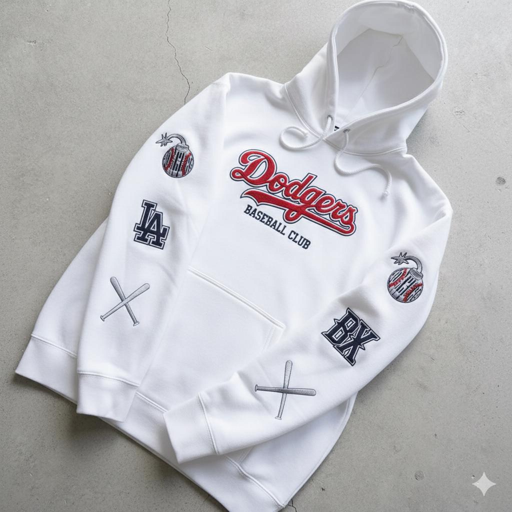 Custom Dodgers Hoodie