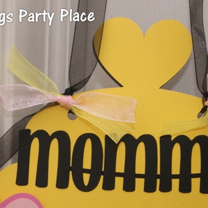 Mommy to Bee Door Sign image 3