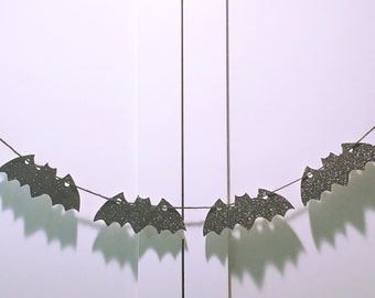 Gliltter Bat Garland