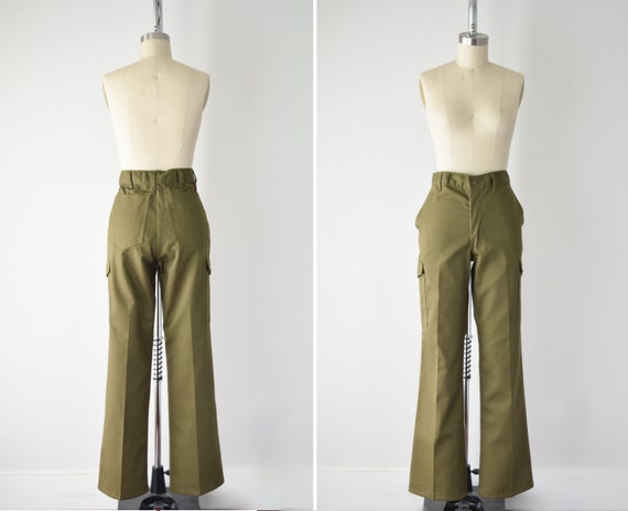 Green Cargo Pants 31W / 31 Inch Waist / Green High