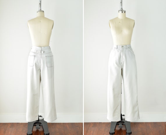 Bone White Carpenter Pants 31W / 31 Inch Waist / H