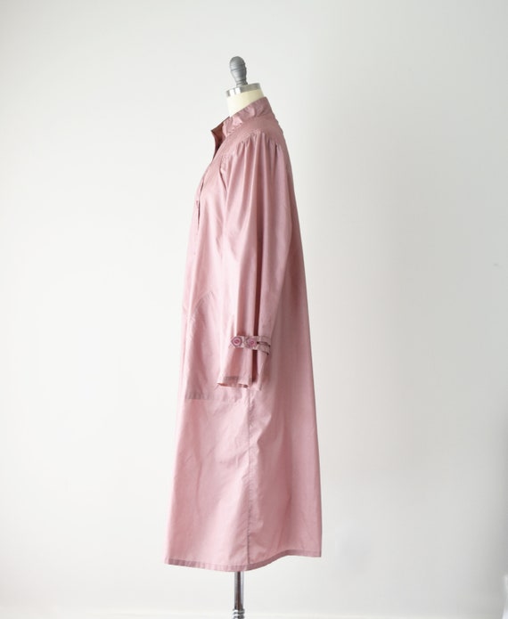 Dusty Rose Trench Coat Sm / Pink Trench Coat / Be… - image 5