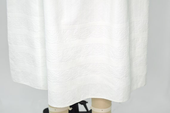 Ralph Lauren Country Matelassé Skirt XS / White F… - image 8