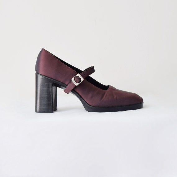 90s platform mary janes