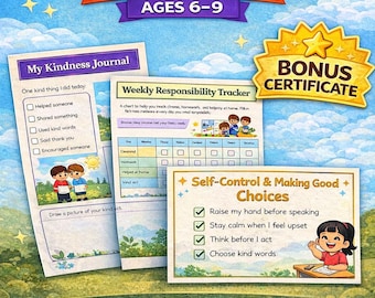 Courage Worksheet for Kids: Character Education Handout (PDF Printable ...