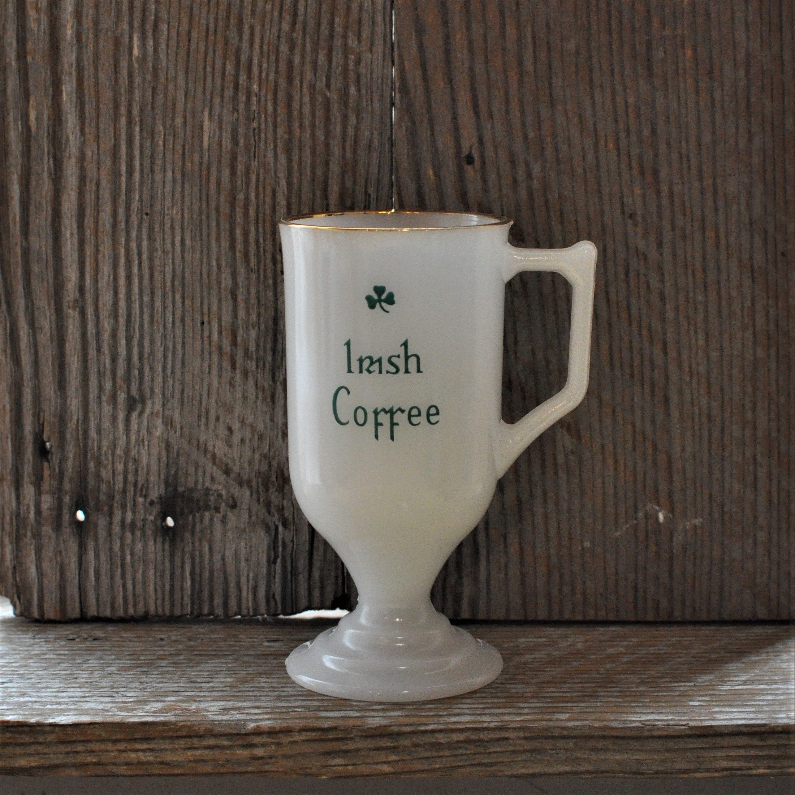 Vintage Milk Glass Irish Coffee Mugs – Duckwells