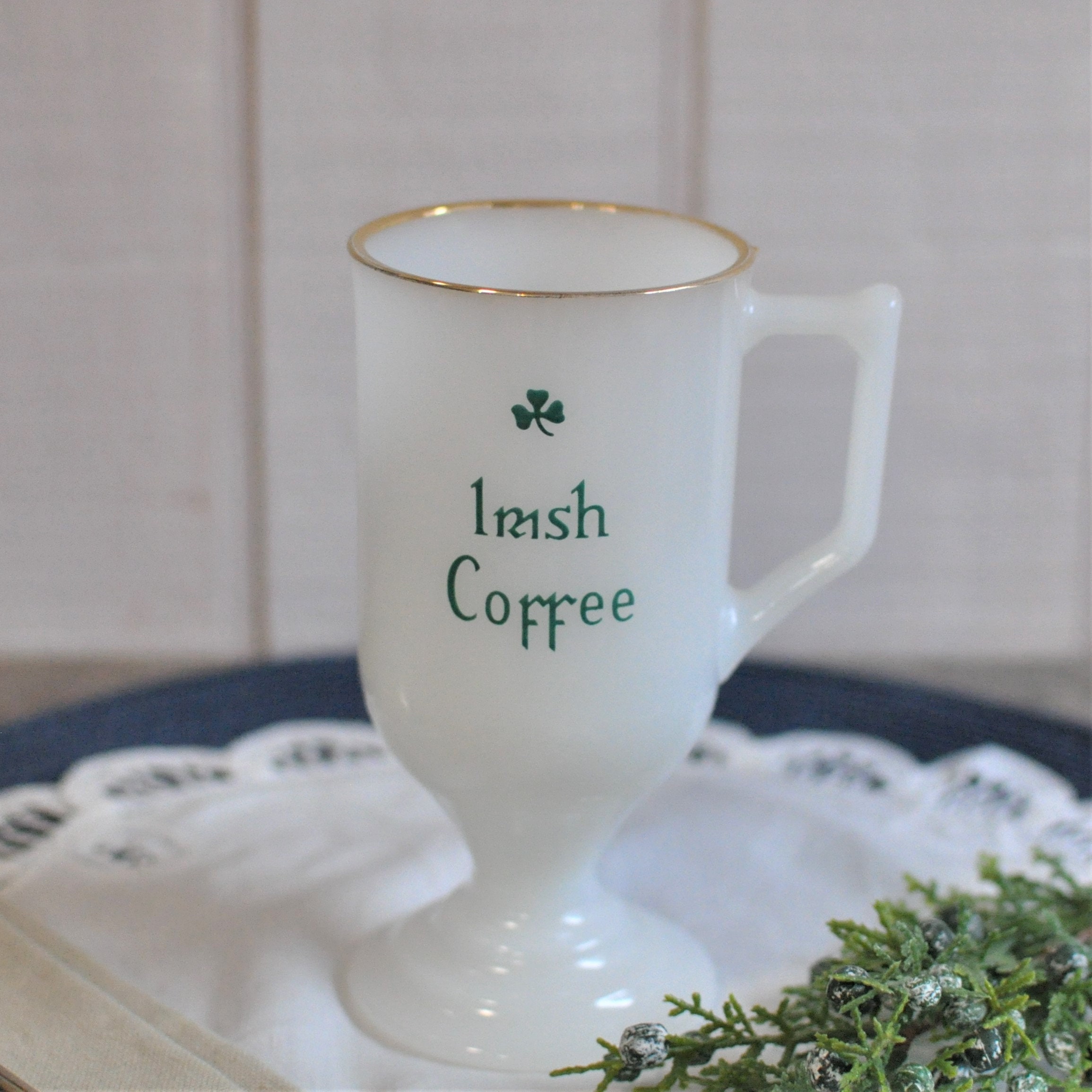 Irish Coffee Mug in White - FiestaSpecialties