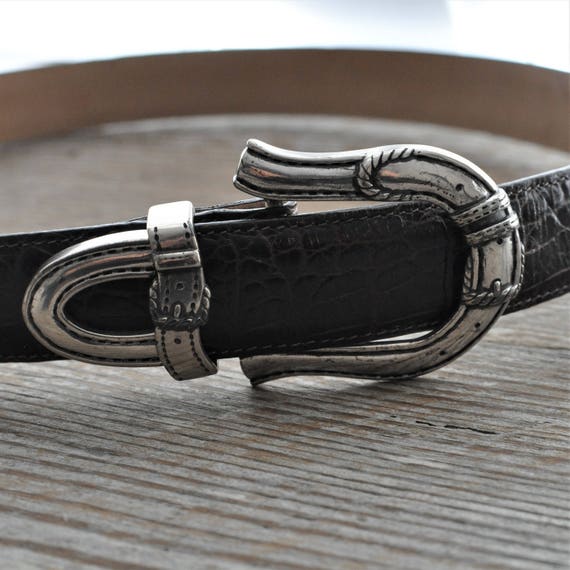 Talbots Leather, Snap On, Anchor Buckle, Leather, Size M  display picture 2