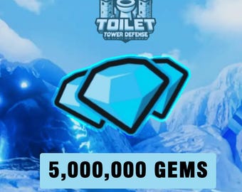 5M Gems | Toilet Tower Defense | 100% Secure