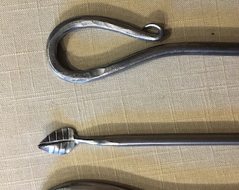 Quilt Hanging Rod - hand forged