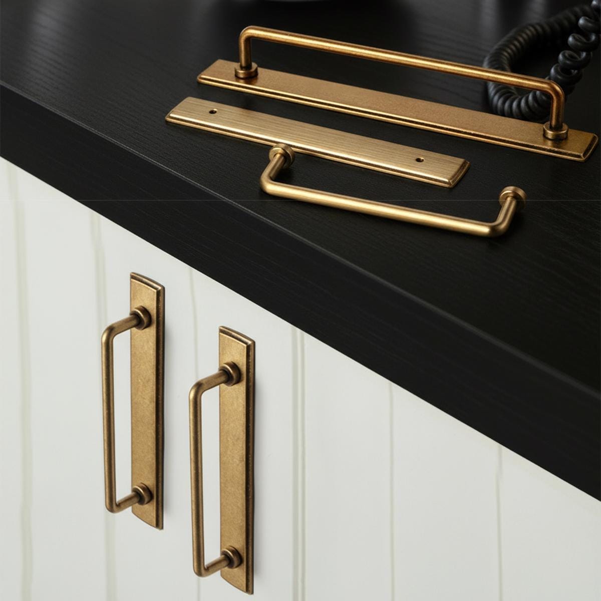 Antique Gold Pulls - Etsy