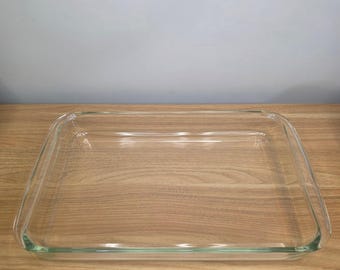 Vintage Pyrex Casserole / Baking Clear Dish 4QT-4L Corning 234 15 x 10 x 2