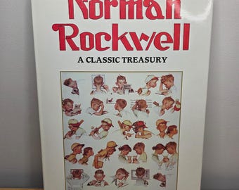 The Advertising World of Norman Rockwell - Vintage 80's Hardcover