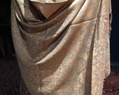 Nemesis Vintage Paisley Brocade Pashmina Scarf Wrap shawl