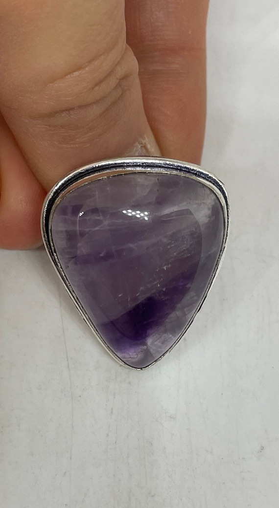 Vintage Purple Genuine Amethyst Ring