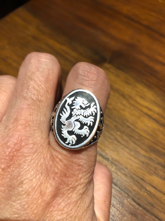 Lion style ring deals