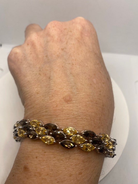 Smoky topaz bracelet deals