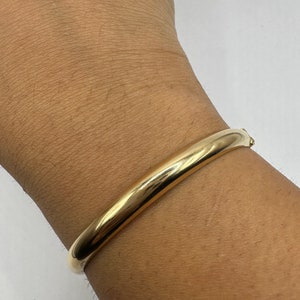 Vintage Bangle Bracelet Gold filled