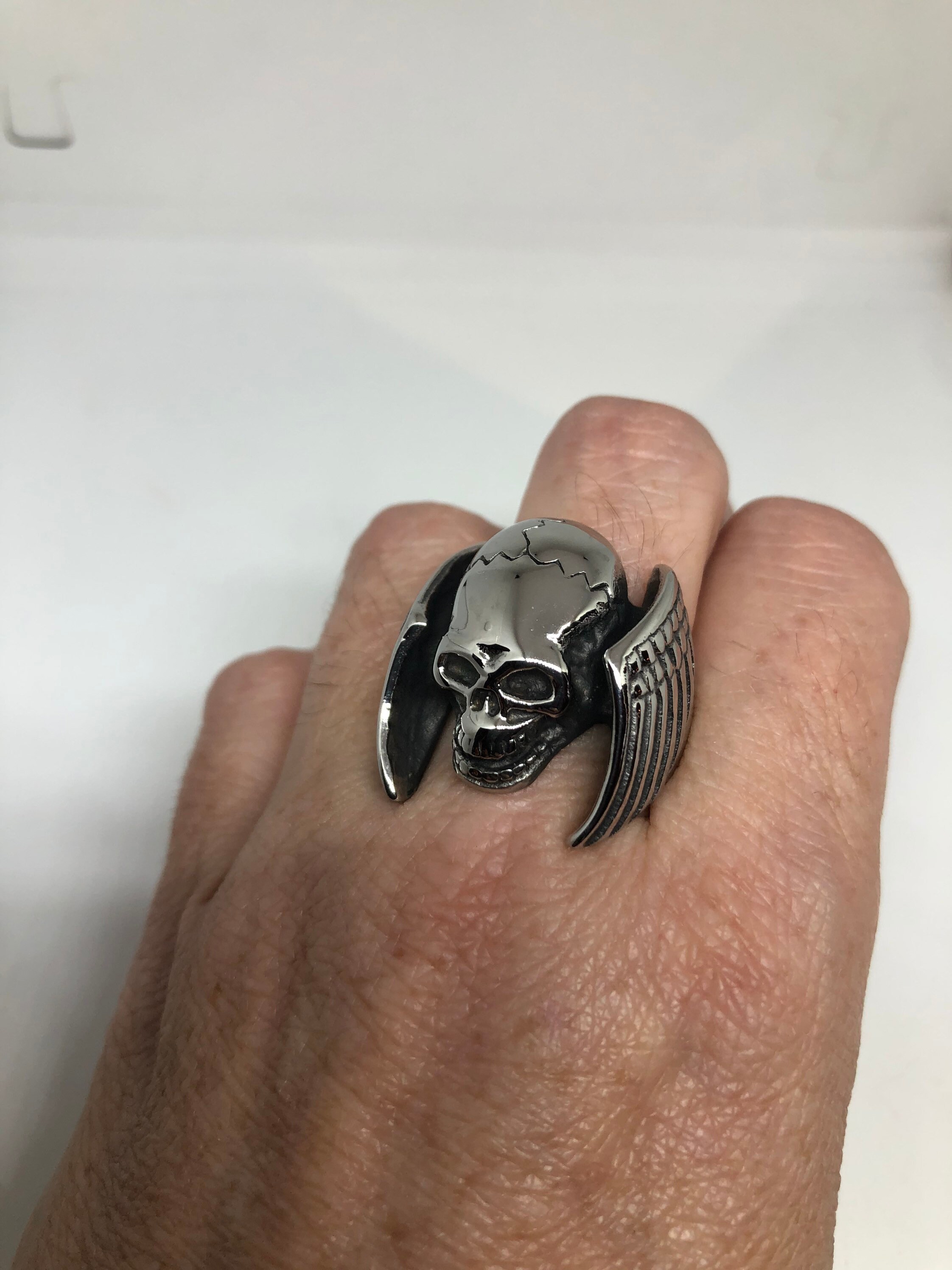 アクセサリー HELLS ANGELS MOTORCYCLE CLUB Hells angels ring - Etsy Polska