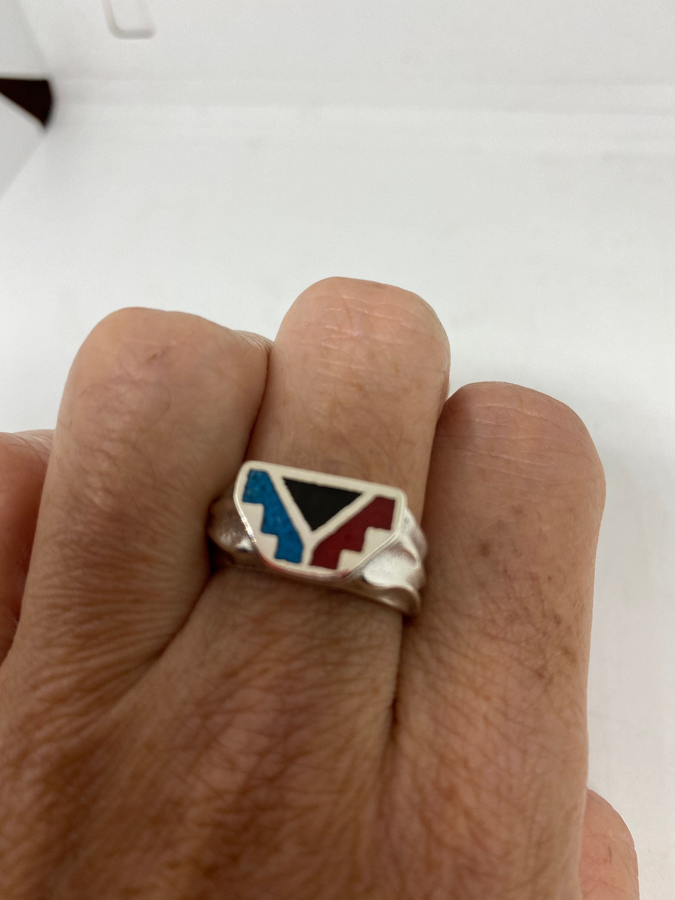 ヴィンテージ ネイティブアメリカンスタイル 南西部 ターコイズ