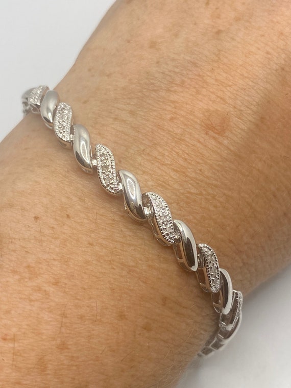 Macy's Diamond Tennis Bracelet (8 ct. t.w) in 14k White Gold - Macy's