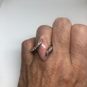 Vintage Rose  925 Sterling Silver Ring
