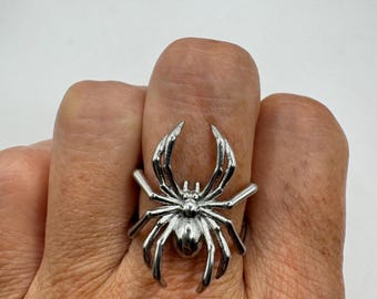 木の枝に蜘蛛の巣リング Silver925 蜘蛛 リング シルバー 木の枝に