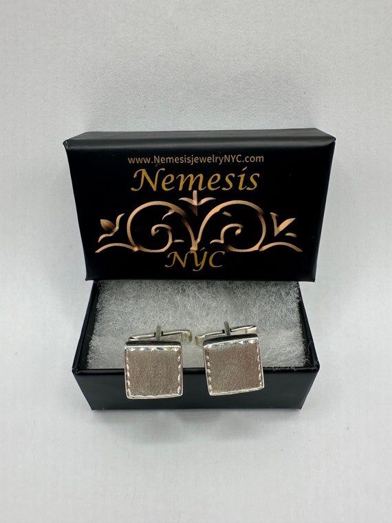 Vintage Cuff Links 925 Sterling Silver - image 8