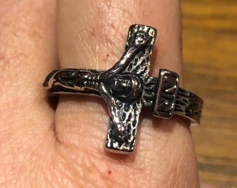 ☆MARS MARK☆ Black Cross Ring M146 MARS MARK – Tagged 
