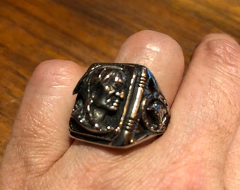 BUSTO TESTA INDIANO Nativi Americani In Ghisa Rustico EUR 78,63