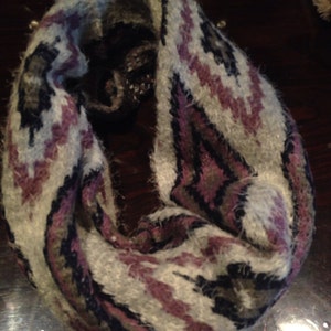 Cool Navajo Print Infinity Scarf image 1