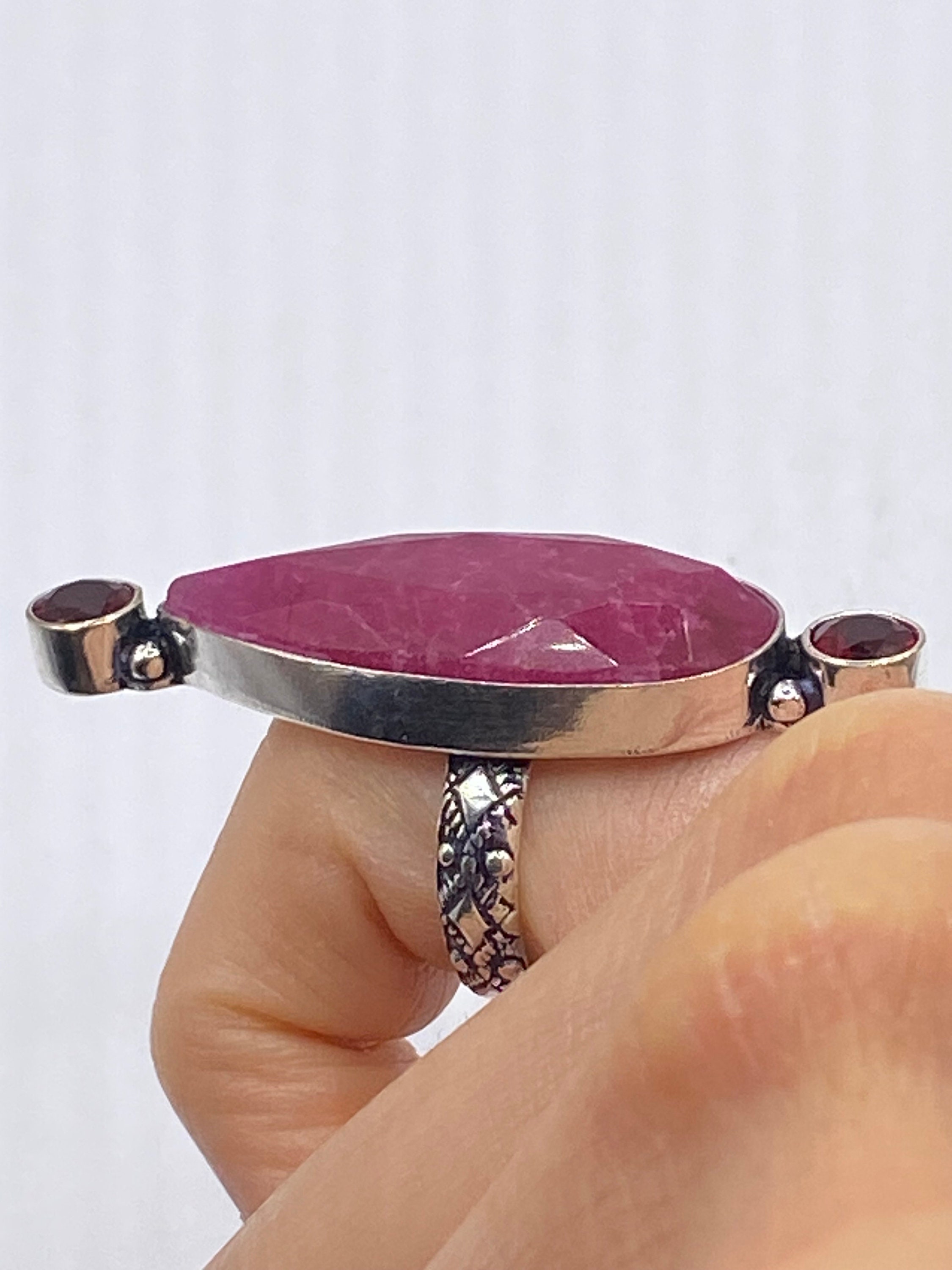 Bague Fantaisie Bronze Motif Vigne Et Rose - Neuf Avec étiquettes - Bijou Décoratif