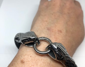 Vintage Style Snake Unisex Mens Bracelet