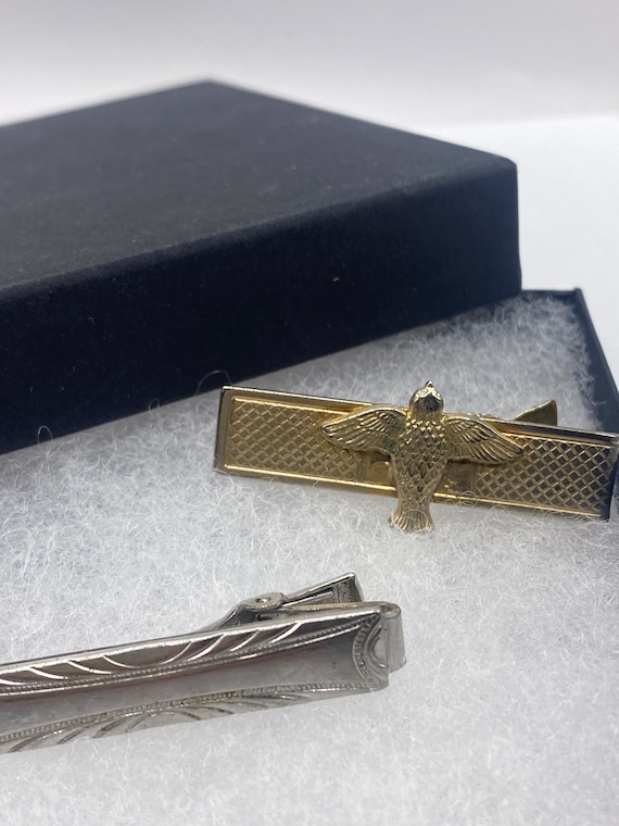 Vintage Pair of tie clips